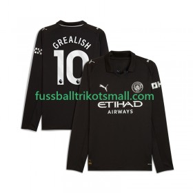 Fußballtrikots Manchester City Jack Grealish 10 2025-2026 Langarm Auswärts-trikot kaufen